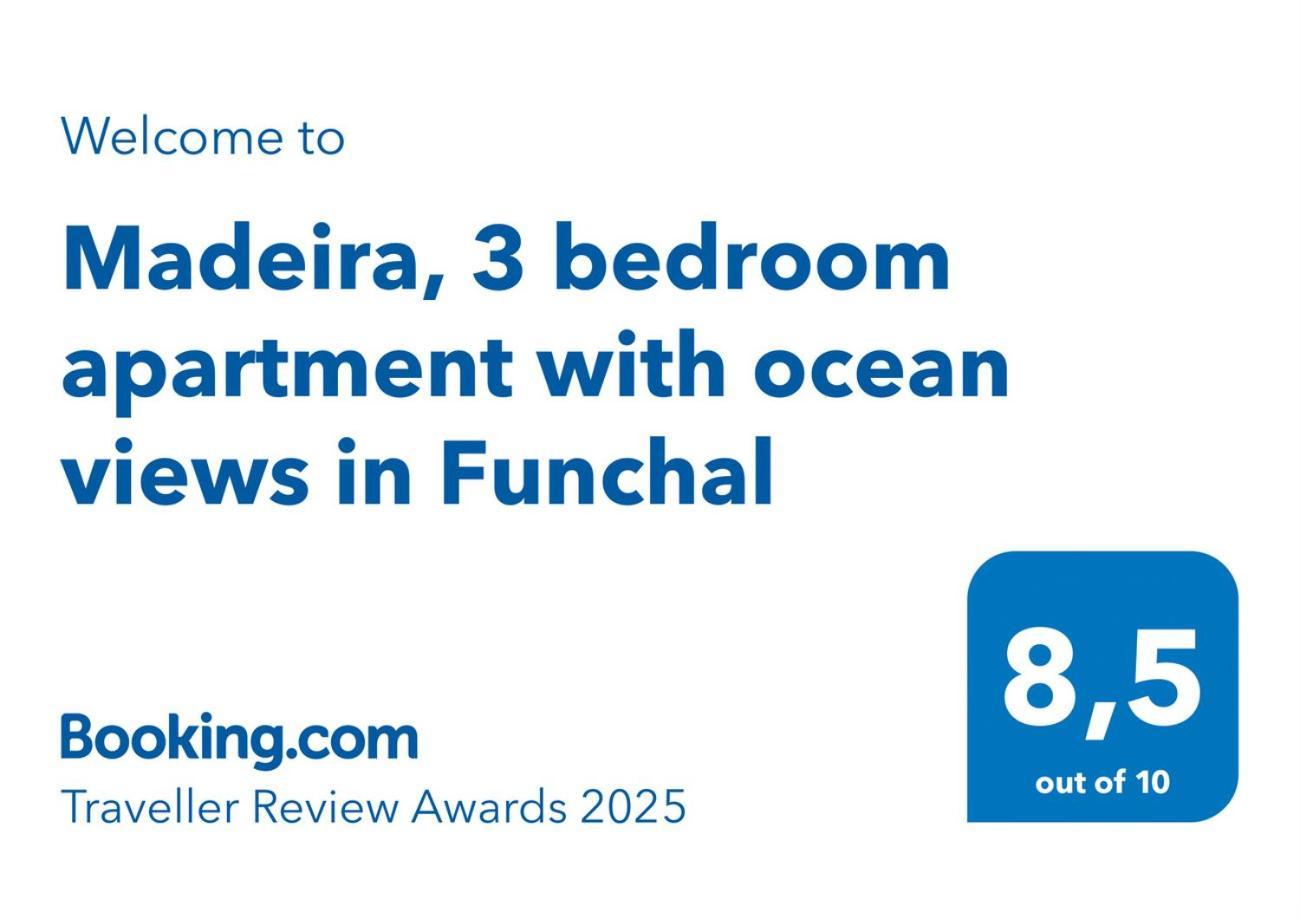 Madeira, 3 Bedroom Apartment With Ocean Views In Funchal Funchal (Madeira) Exterior foto